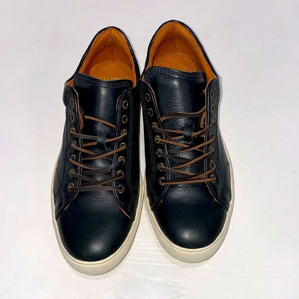 Frye Men's Low Top Walker Round Toe Platform Athletic Sneaker Size 8